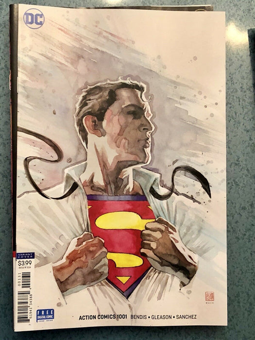 Action Comics #1001 David Mack Cover C Variant DC Bendis Gleason Sanchez - for just $9.99! 