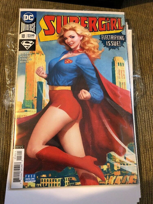 Supergirl #18 Variant Stanley Artgerm Lau Rebirth DC Comics - for just $9.99! 