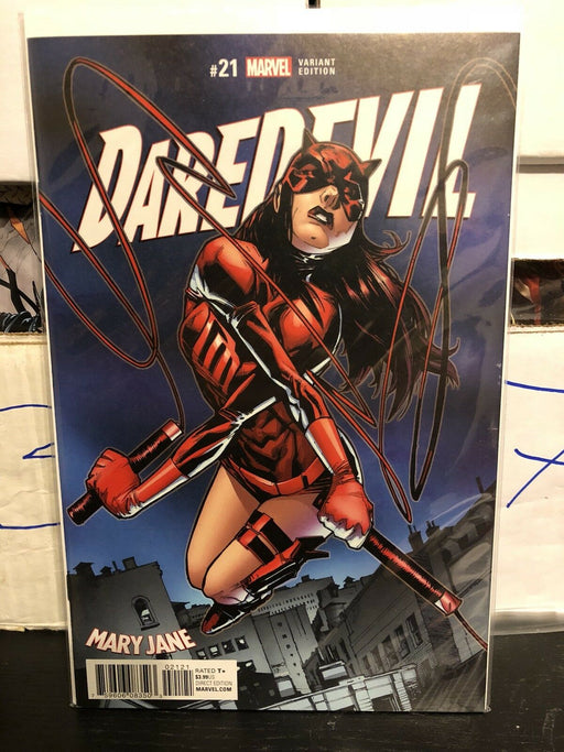 Daredevil #21 Cover B Variant Humberto Ramos Mary Jane Cover Marvel Comics - for just $14.99! 