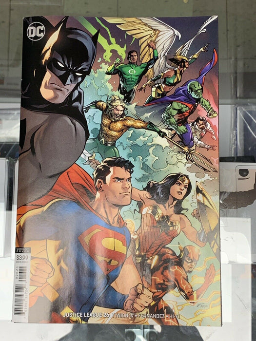 Justice League #26 Ema Lupacchino Cover B Variant  1st Appearance Of Apex Lex - for just $7.99! 
