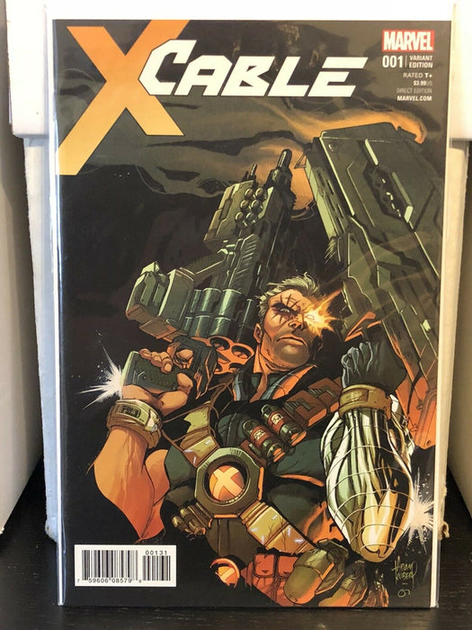 Cable #1 Andy Kubert 1:50 Variant W/ Cover A 1st Print 2017 Set Of 2 - for just $34.99! 
