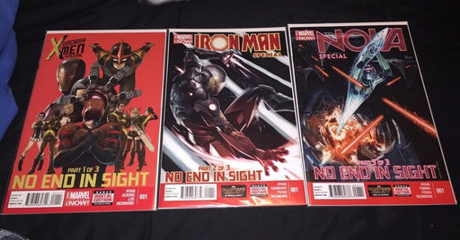 No End In Sight - Iron Man Uncanny X-Men Nova Special 1-3 Marvel Comics Avengers - for just $23.99! 