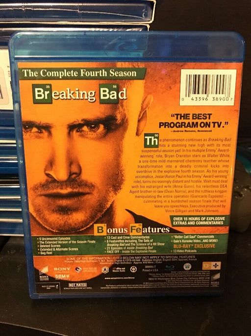 Breaking Bad: The Complete Fourth Season (Blu-ray Disc, 2012, 3-Disc Set) - for just $9.99! 