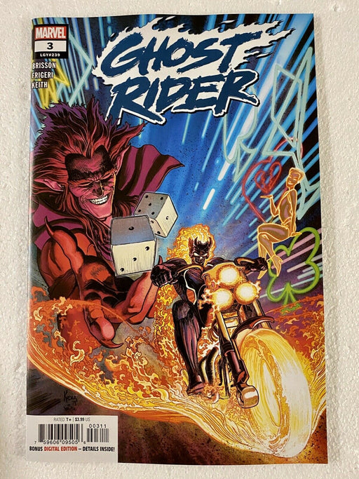 Ghost Rider #3 Aaron Kuder Cover A 2019 Marvel Comics Brisson Keith Frigeri - for just $5.49! 
