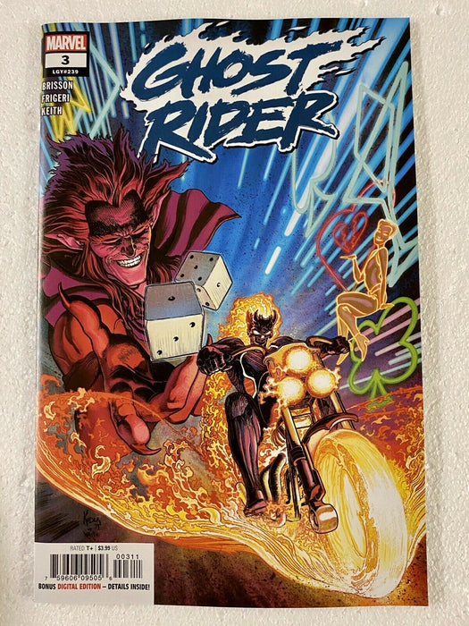Ghost Rider #3 Aaron Kuder Cover A 2019 Marvel Comics Brisson Keith Frigeri - for just $5.49! 