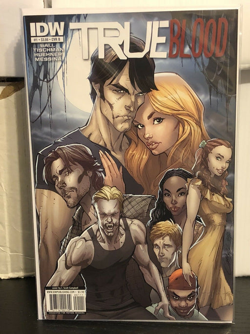 2010 HBO True Blood IDW #1 Cover B J. Scott Campbell Variant Sookie Eric Bill - for just $15! 
