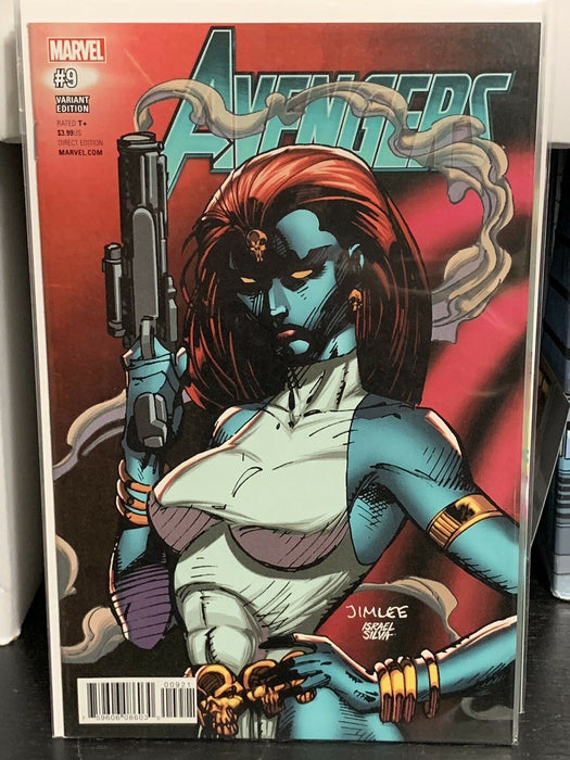Avengers #9 Mystique Jim Lee X-Men Trading Card Variant Marvel Comics 2017 - for just $9.99! 