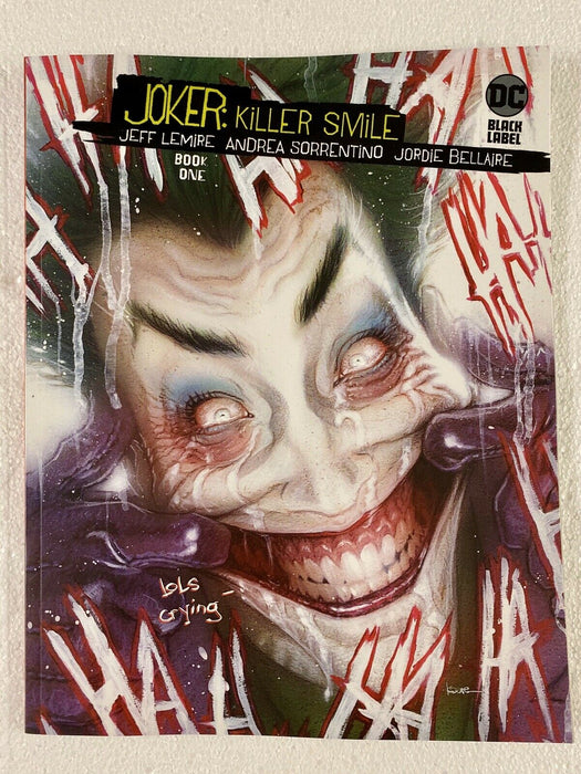 Joker Killer Smile #1 Kaare Andrews Cover B Black Label 2019 1st App Mr Smiles - for just $12.99! 