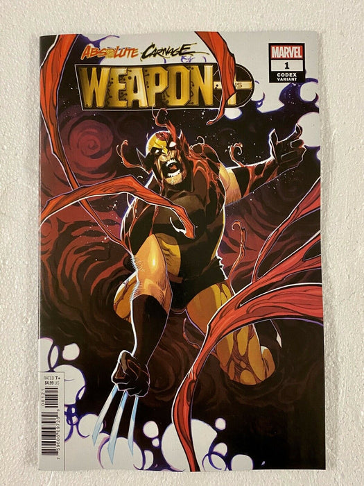 Absolute Carnage Weapon Plus #1 Codex Variant 2019 First Appearance Weapon V - for just $9.99! 