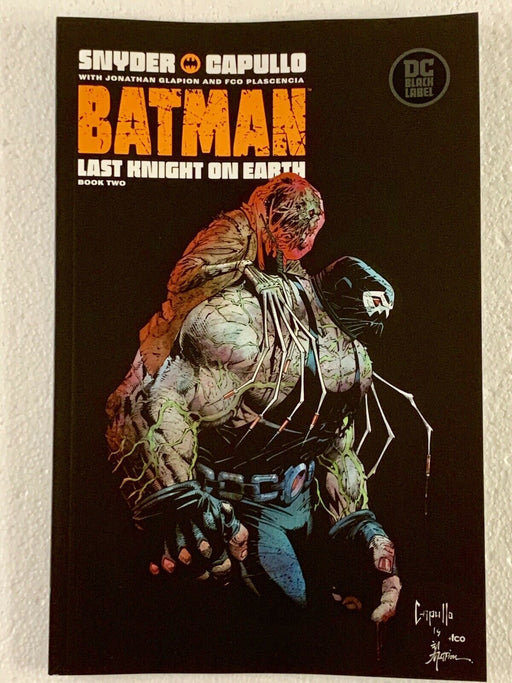 BATMAN LAST KNIGHT ON EARTH #2 Greg Capullo Bane Cover B 2019 Black Label - for just $8.99! 