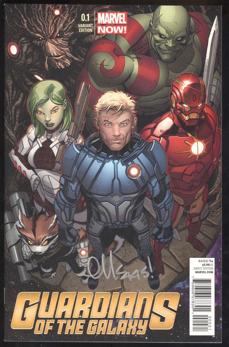 GUARDIANS of the GALAXY # 0.1 1:50 McGUINNESS Signed Cover Variant Marvel NOW - for just $44.99! 