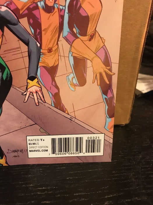 X-Men Blue #3 Mora & Woodard Variant Cover!!! Marvel Comics 1:25 Gold Prime NM - for just $19.99! 