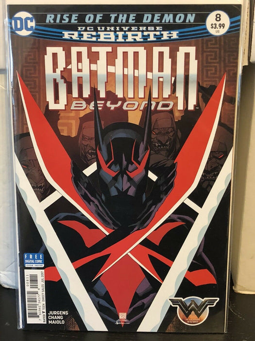 Batman Beyond #8 Martin Ansin Cover B Variant 2016 Rebirth DC Comics - for just $12.99! 