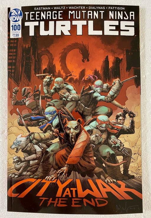 Teenage Mutant Ninja Turtles #100 Dave Wachter Cover A 2019 IDW TMNT Eastman - for just $8.99! 