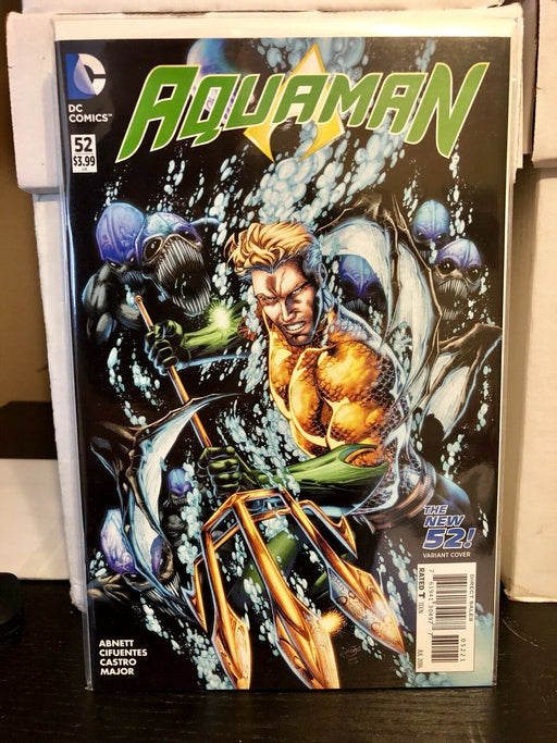 Aquaman #52 New 52 Variant Cover Swipe #1 Brett Booth Rapmund - for just $9.99! 