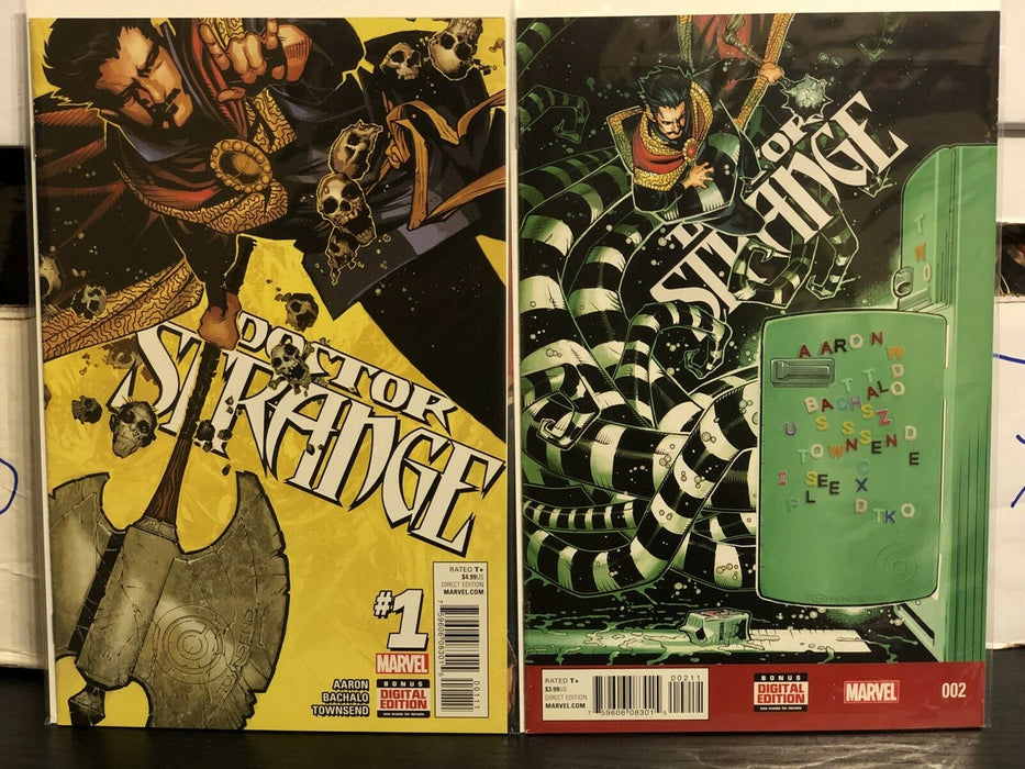 Doctor Strange #1 And #2 Cover A Marvel 2015 1st Print Jason Aaron Chris Bachalo - for just $12.99! 