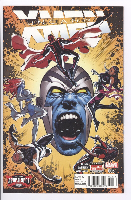 Uncanny X-Men #6 - Apocalypse Wars (Marvel, 2016) New/Unread NM+ - for just $6.99! 