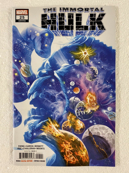 The Immortal Hulk #25 Alex Ross Cover A 2019 Marvel Comics - for just $7.99! 