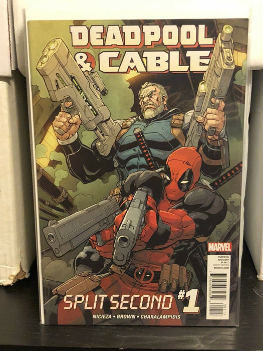 Deadpool and Cable: Split Second #1 and #2 Back To The Future Marvel Wade Wilson - for just $14.99! 