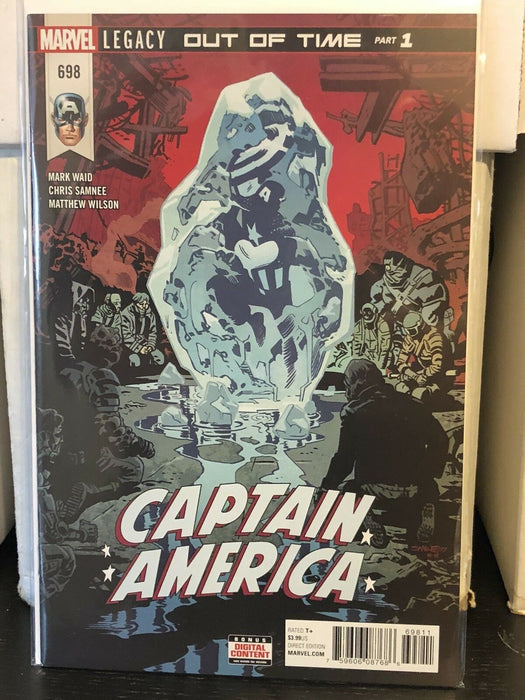 Captain America #698 Cover A First Print Marvel Comics Legacy - for just $7.99! 