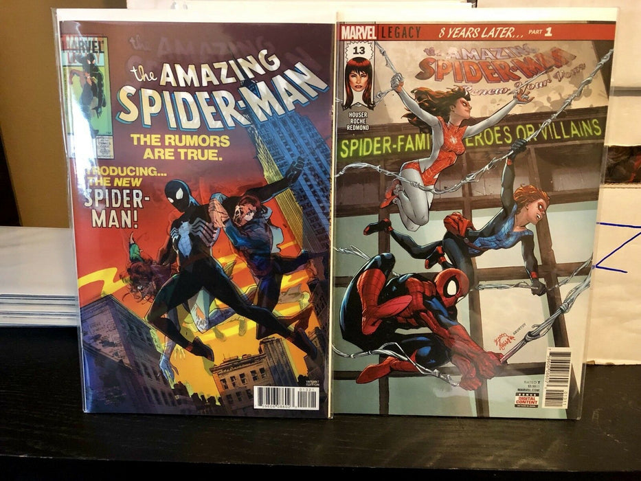Amazing Spider-Man Renew Your Vows #13 Cover A & Lenticular Swipe #252 - for just $17.99! 