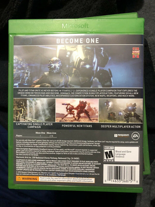 Titanfall 2 (Microsoft Xbox One, 2016) - for just $14.99! 