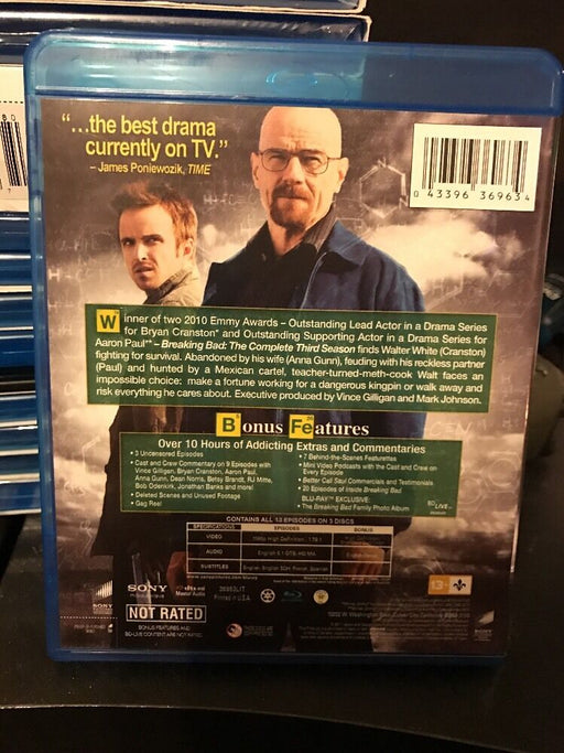 Breaking Bad: The Complete Third Season (Blu-ray Disc, 2011, 3-Disc Set) - for just $9.99! 