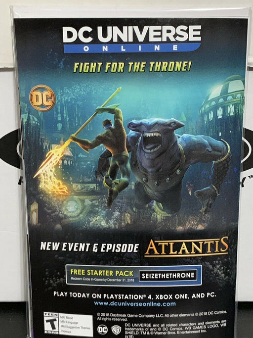 Justice League #12 Lucio Parillo Cover B Variant Drowned Earth Aquaman DC 2018 - for just $14.99! 