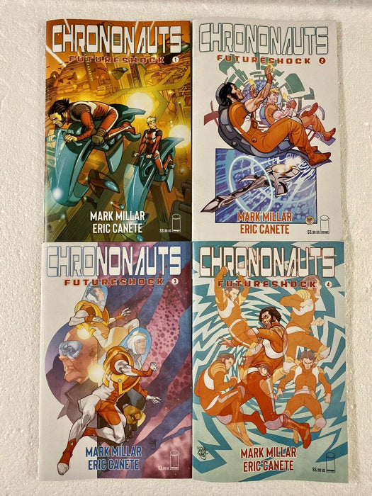 Chrononauts Futureshock #1 2 3 4 Cover A Complete Set Mark Millar Netflix Image - for just $19.99! 