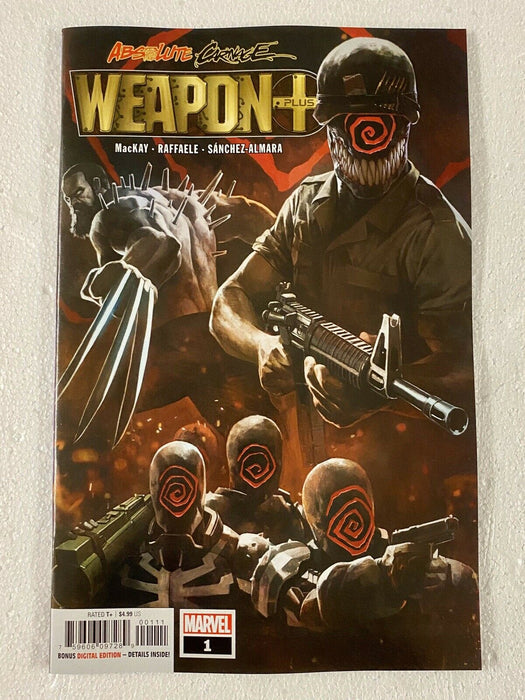 Absolute Carnage Weapon Plus 1 Skan 2019 Marvel Comics First Appearance Weapon V - for just $9.99! 