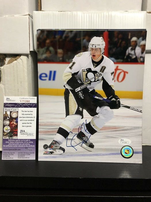 Evgeni Malkin Signed Pittsburgh Penguins 8x10 NHL Photo JSA Authenticated COA - for just $149.99! 