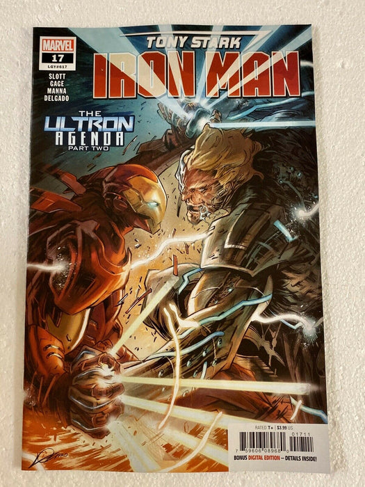 Tony Stark Iron Man #17 Cover A Marvel Comics 2019 SLOTT GAGE MANNA DELGADO - for just $4.99! 