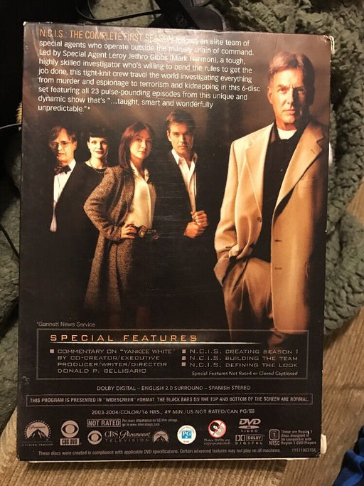 NCIS - The Complete First Season (DVD, 2006, 6-Disc Set, Checkpoint) - for just $9.99! 