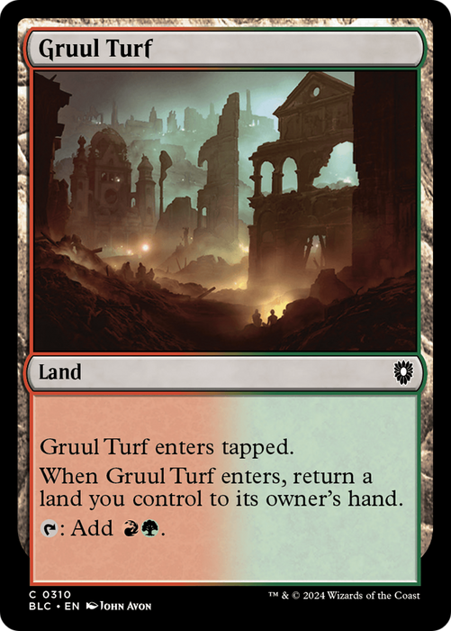 Gruul Turf (BLC-310) - Bloomburrow Commander - for just $0.10! 
