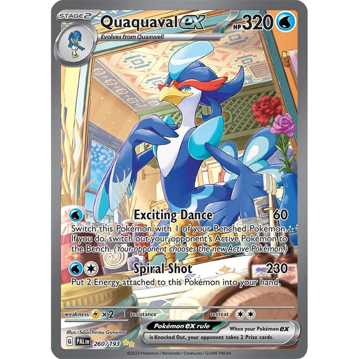 Quaquaval ex (260/193) [Scarlet & Violet: Paldea Evolved] - Just $3.20! Shop now at Retro Gaming of Denver