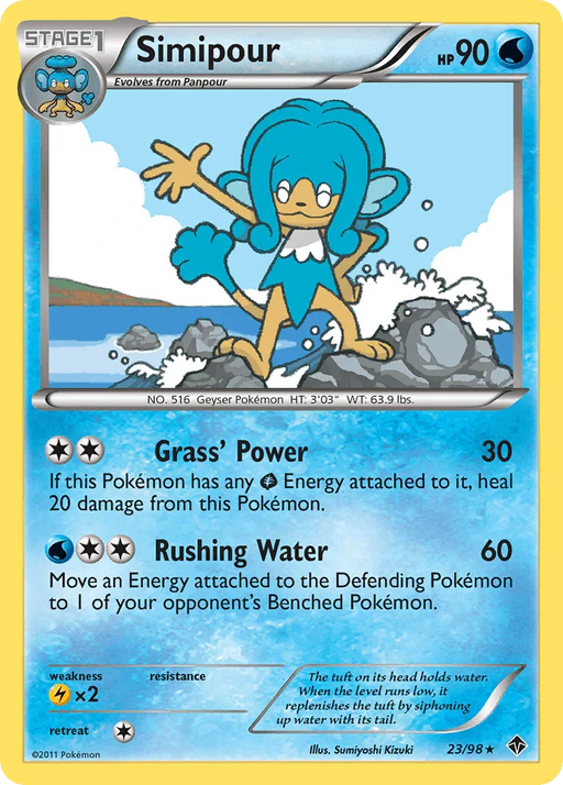 Simipour (23/98) [Black & White: Emerging Powers] - for just $0.25! 