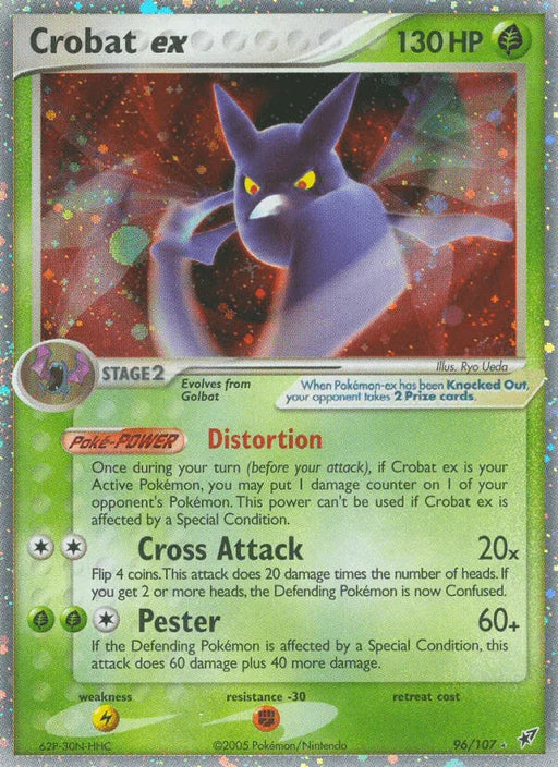 Crobat ex (96/107) [EX: Deoxys] - for just $37.80! 