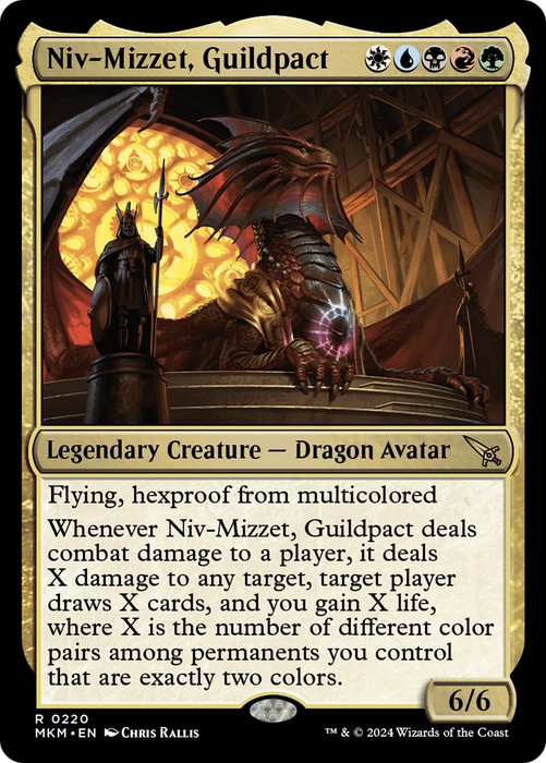 Niv-Mizzet, Guildpact (MKM-220) - Murders at Karlov Manor - for just $0.06! 