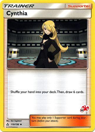 Cynthia (119/156) (Charizard Stamp #50) [Battle Academy 2020] - for just $0.20! 