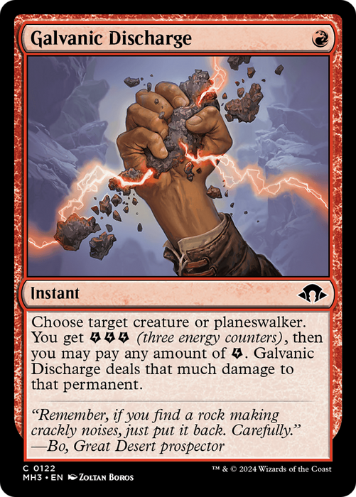 Galvanic Discharge (MH3-122) - Modern Horizons 3 - for just $0.07! 