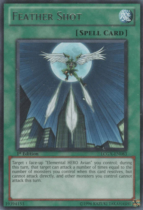 Feather Shot [LCGX-EN083] Rare - for just $0.10! 