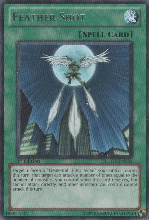 Feather Shot [LCGX-EN083] Rare - for just $0.10! 