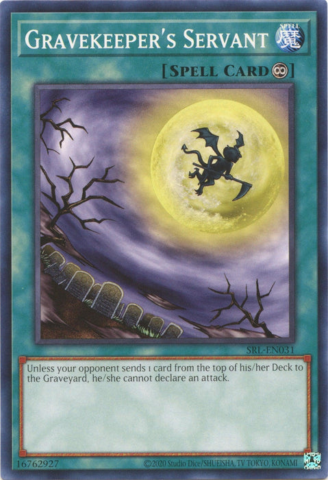 Gravekeeper's Servant (25th Anniversary) [SRL-EN031] Common - for just $0.15! 