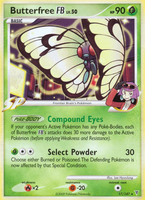Butterfree FB (17/147) [Platinum: Supreme Victors] - for just $3.40! 