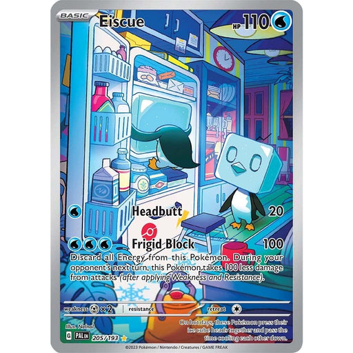 Eiscue (205/193) [Scarlet & Violet: Paldea Evolved] - Just $3.55! Shop now at Retro Gaming of Denver