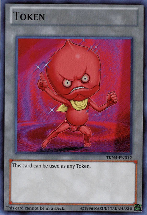 Ojama Token (Red) [TKN4-EN012] Super Rare - for just $6.05! 
