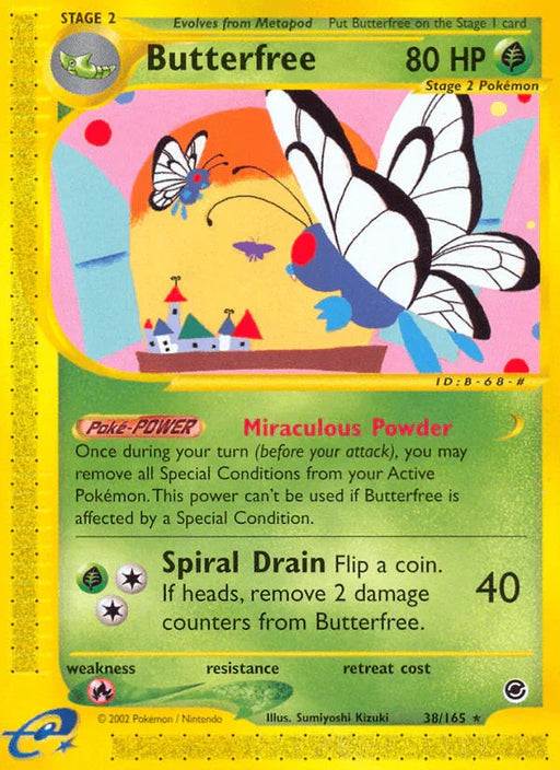 Butterfree (38/165) [Expedition: Base Set] - for just $9.45! 