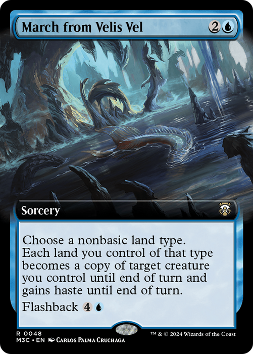 March from Velis Vel (Extended Art) (M3C-048) - Modern Horizons 3 Commander: (Extended Art) - for just $0.06! 