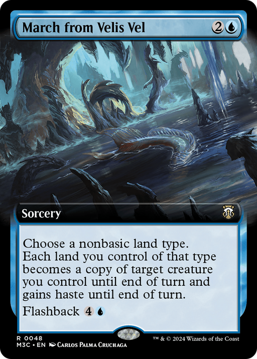 March from Velis Vel (Extended Art) (M3C-048) - Modern Horizons 3 Commander: (Extended Art) - for just $0.06! 