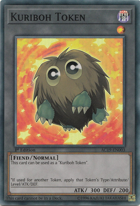 Kuriboh Token [AC19-EN003] Super Rare - for just $1.95! 